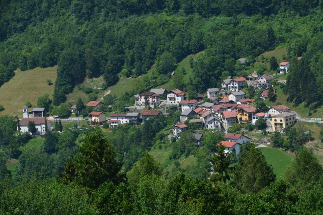 Apartma Zala Most na Soči Dış mekan fotoğraf